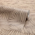 Fern Leaf Wallpaper in Mocha