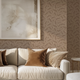 Fern Leaf Wallpaper in Mocha