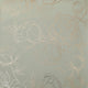 Flora Wallpaper in Sage Green with Gold Foil