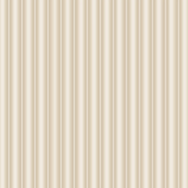 Fluted Panel Wallpaper in Cream