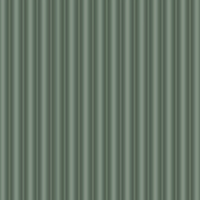 Fluted Panel Wallpaper in Sage Green