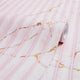 Fluted Marble Panel Wallpaper in Pink