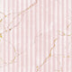 Fluted Marble Panel Wallpaper in Pink