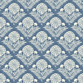 Garden Tapestry Wallpaper in Navy