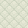 Garden Tapestry Wallpaper in Sage Green