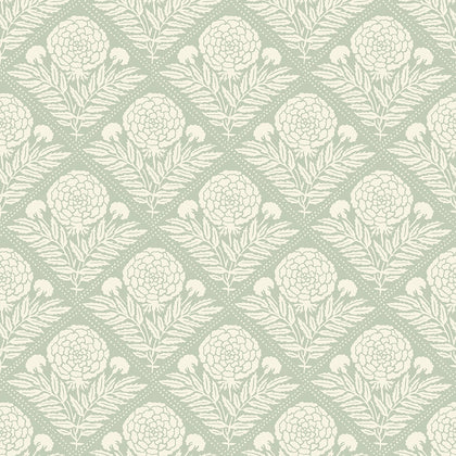 Garden Tapestry Wallpaper in Sage Green