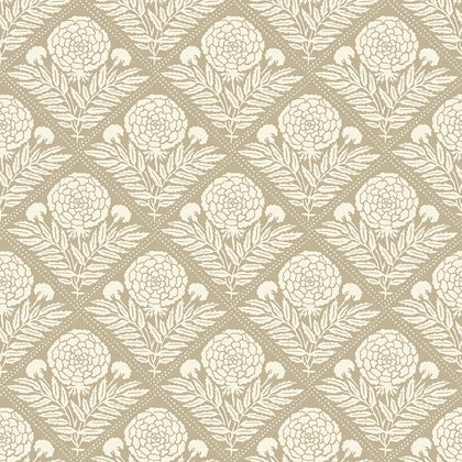 Garden Tapestry Wallpaper in Taupe