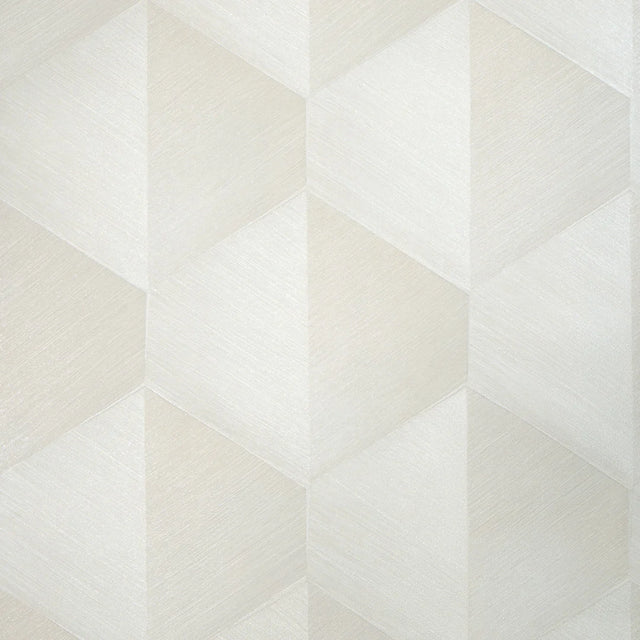 Hex Wallpaper in Ivory