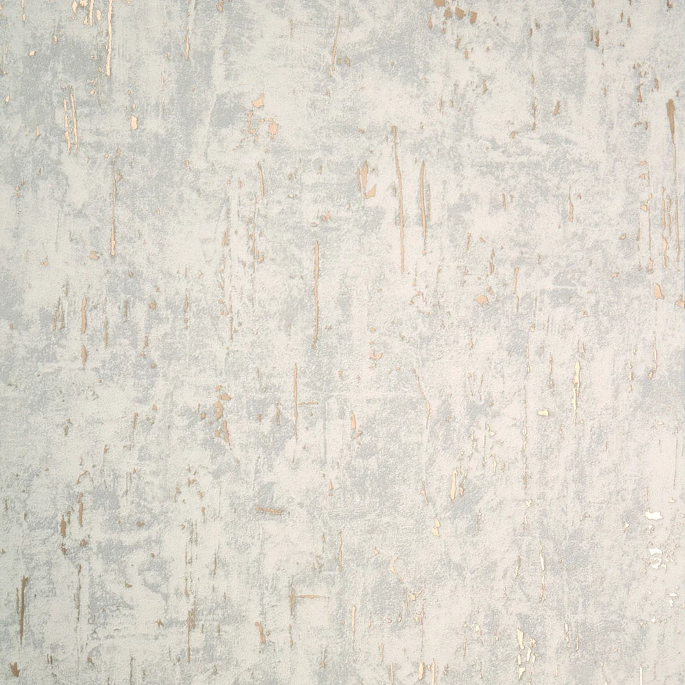 Howson Wallpaper in Soft Grey and Gold