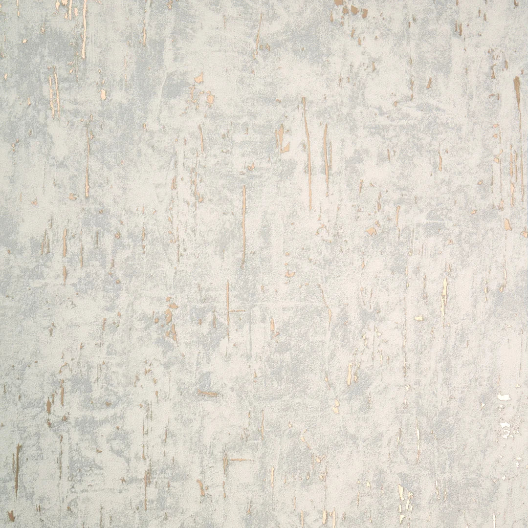 Howson Wallpaper in Soft Grey and Gold