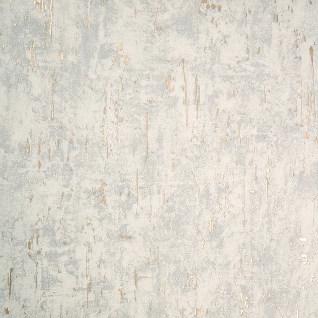 Howson Wallpaper in Soft Grey and Gold