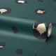 Leopard Animal Print Wallpaper in Teal