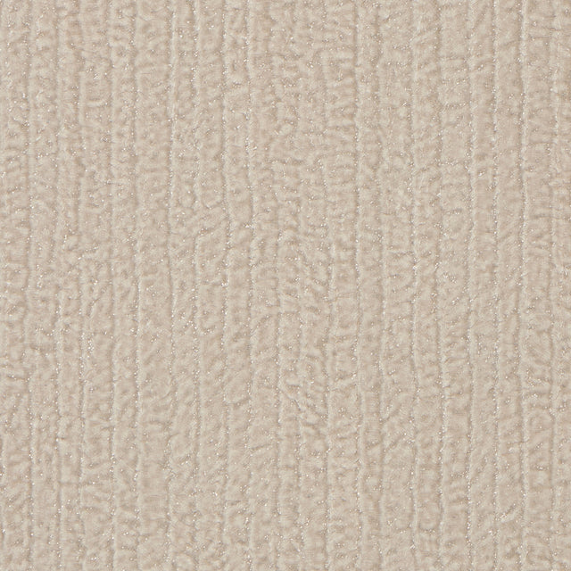 Haptic Metallic Wallpaper in Cream