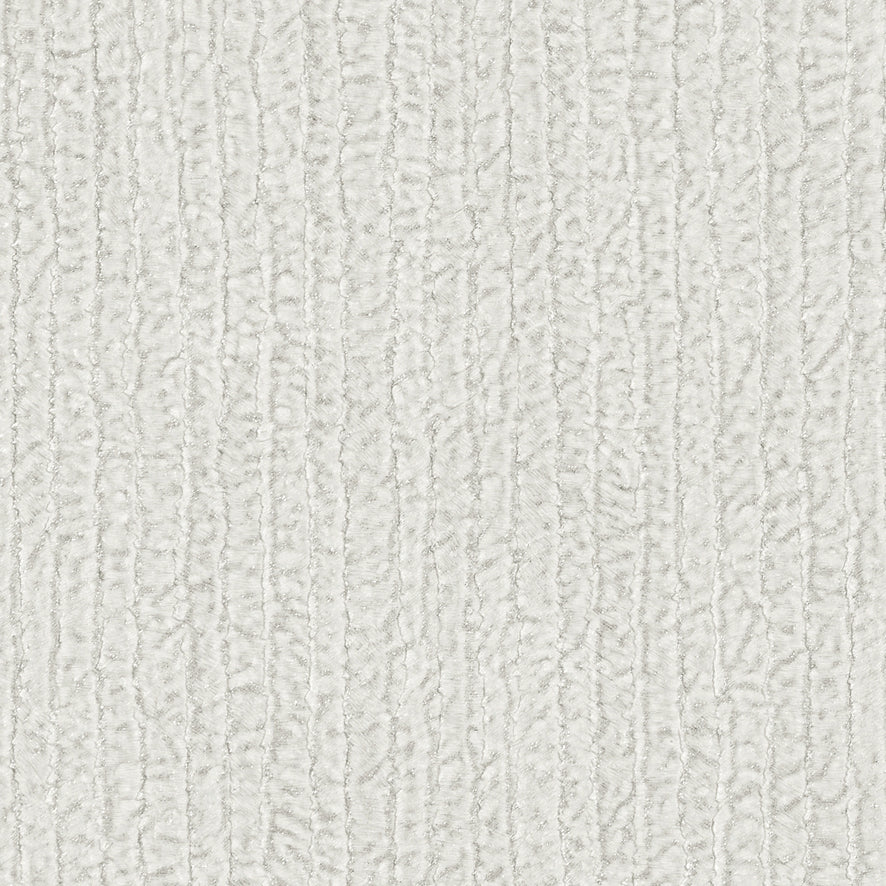 Haptic Metallic Wallpaper in White