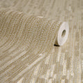Haptic Metallic Wallpaper in Gold