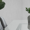 Haptic Metallic Wallpaper in Silver