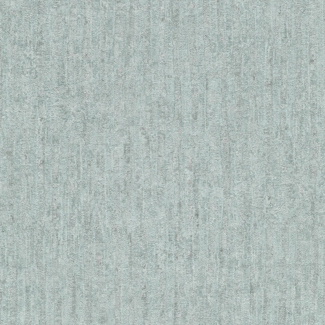 Seceda Wallpaper in Cool Blue with Silver Metallic