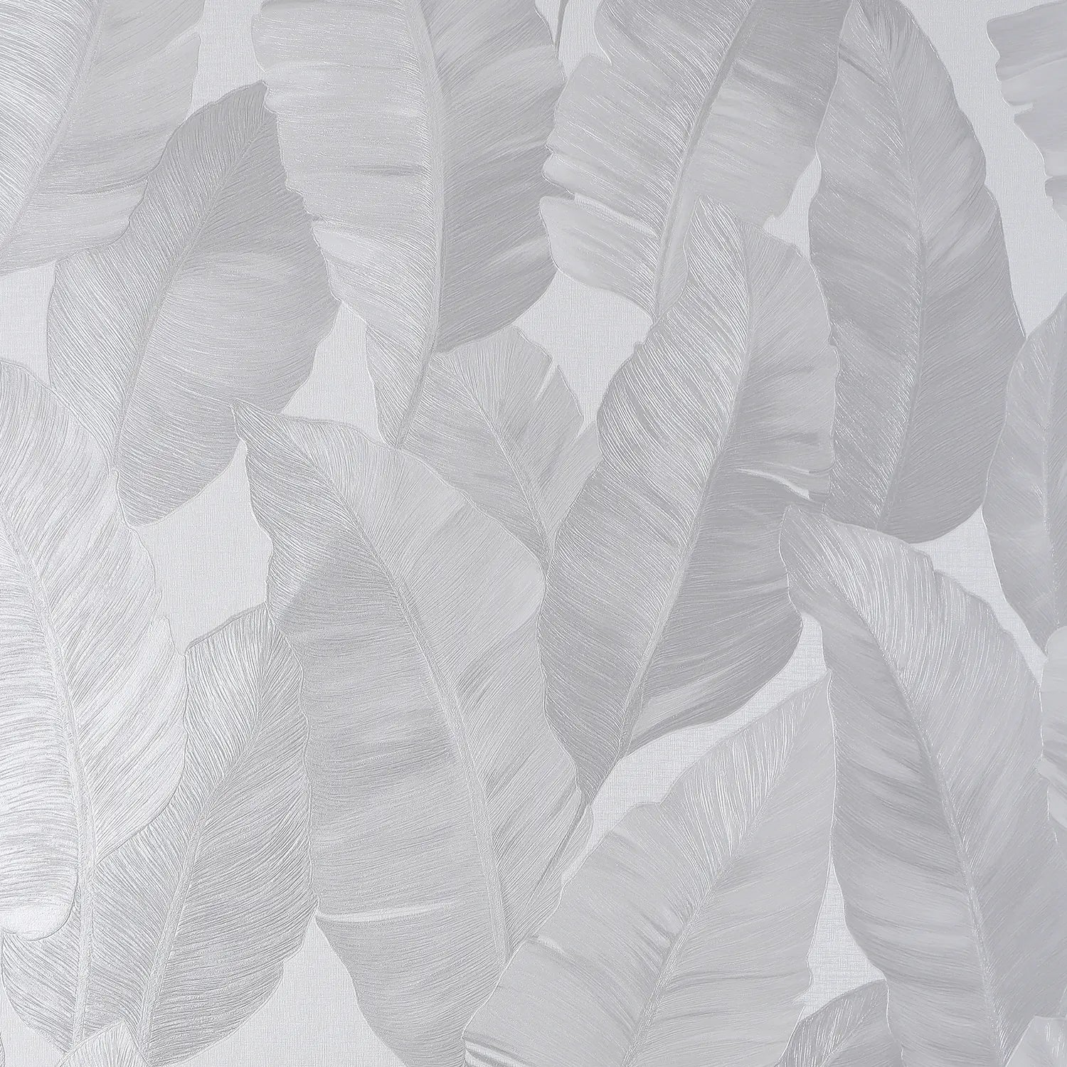 Lavinia Wallpaper in Silver and Cream