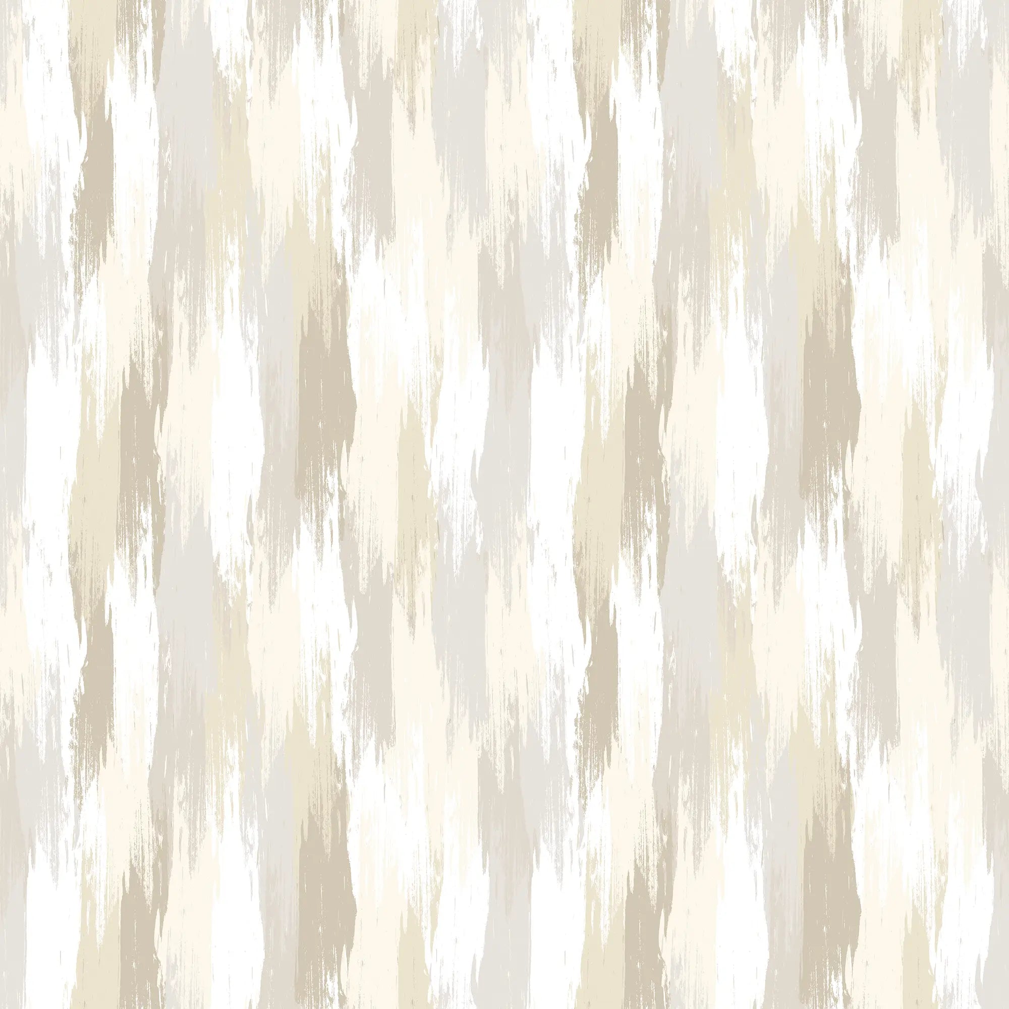Layered Brushstrokes Wallpaper in Brown and Neutrals