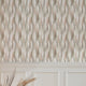 Layered Brushstrokes Wallpaper in Terracotta and Neutrals