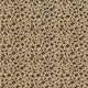 Leopard Spots Wallpaper in Brown and Black