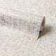 Linen Effect Wallpaper in Grey with Gold Foil