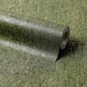 Linen Effect Wallpaper in Green with Gold Foil