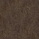 Linen Leaf Wallpaper in Chocolate with Gold Foil