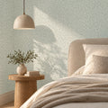 Linen Leopard Wallpaper in Grey