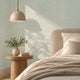 Linen Leopard Wallpaper in Grey