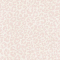 Linen Leopard Wallpaper in Pink