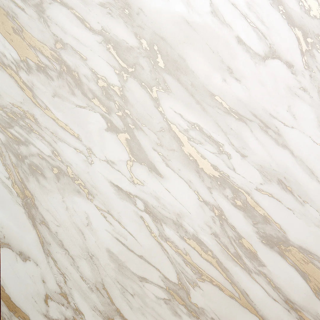 Luxe Marble Wallpaper in Natural
