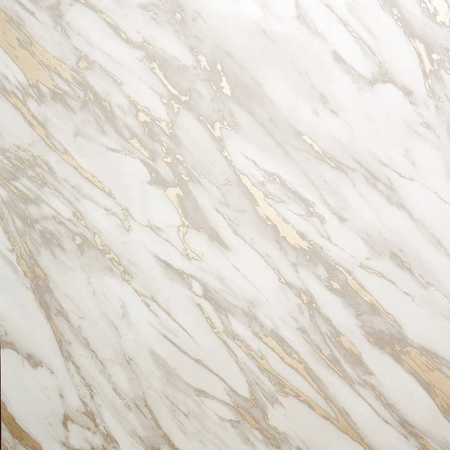 Luxe Marble Wallpaper in Natural