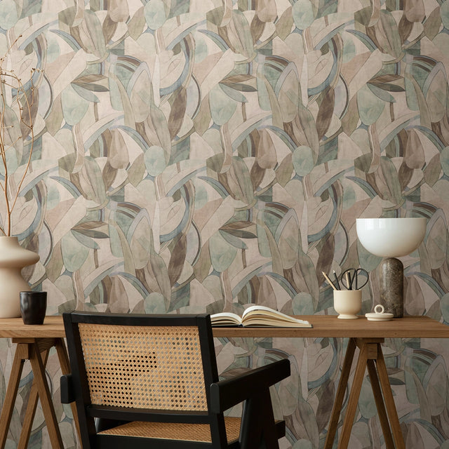 Obscura Wallpaper in Cool Tones