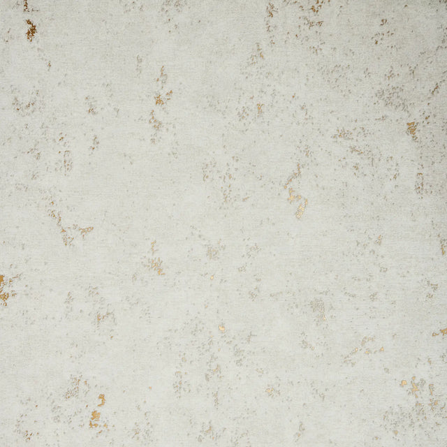 Malmo Wallpaper in Cream with Gold Metallic