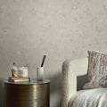 Malmo Wallpaper in Cream with Gold Metallic