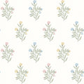 Meadow Flower Wallpaper in Pastels