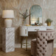 Monsoon Metallic Wallpaper in Warm Grey and Taupe