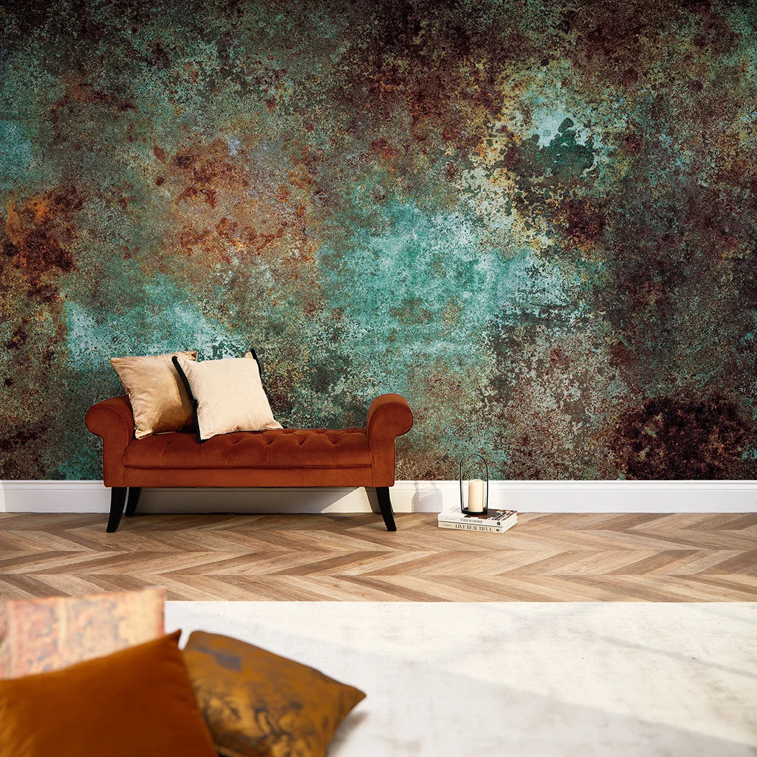 Sample of Moritz Mural in Teal