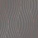 Motion Geo Wave Wallpaper in Charcoal