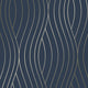 Motion Geo Wave Wallpaper in Navy