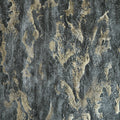 Nador Wallpaper in Graphite, Grey and Gold Glitter