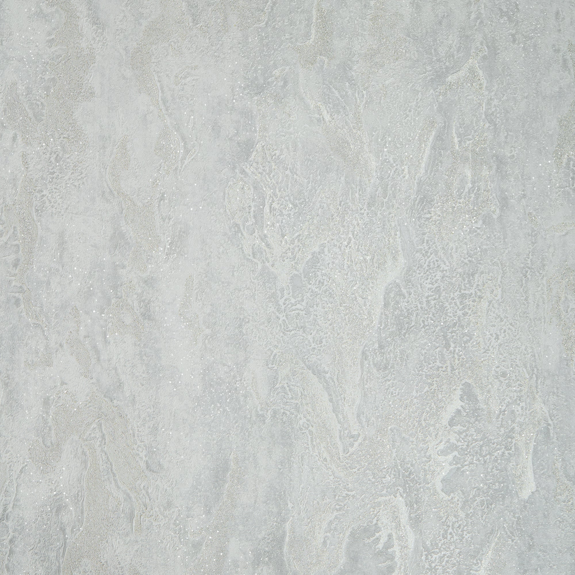 Nador Wallpaper in Light Grey and Gold Glitter