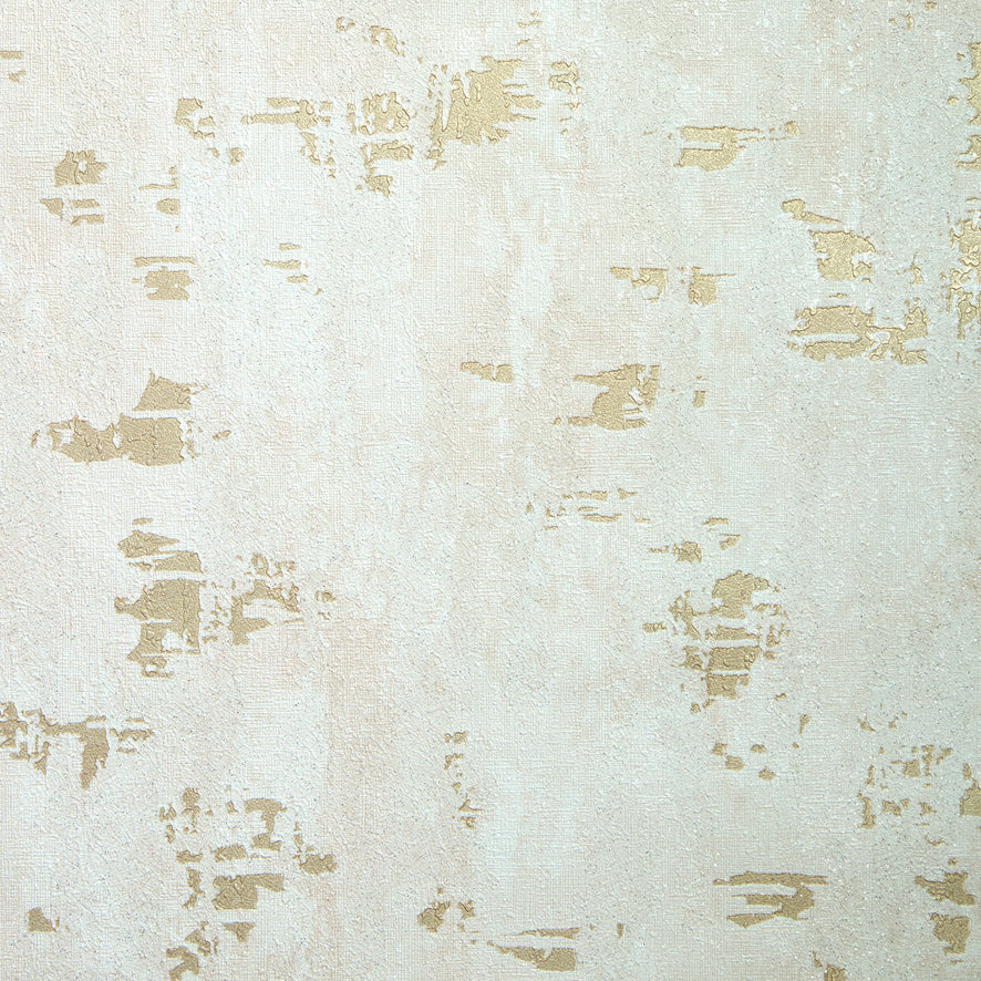 Nagano Wallpaper in Cream and Beige Metallic