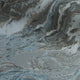 Nakura Wallpaper in Grey and Blue with Silver Metallic