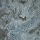 Nakura Wallpaper in Grey and Blue with Silver Metallic