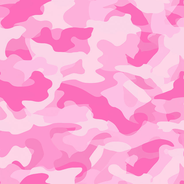 Camouflage Wallpaper in Pink