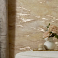 Nirvana Metallic Wallpaper in Gold and Silver