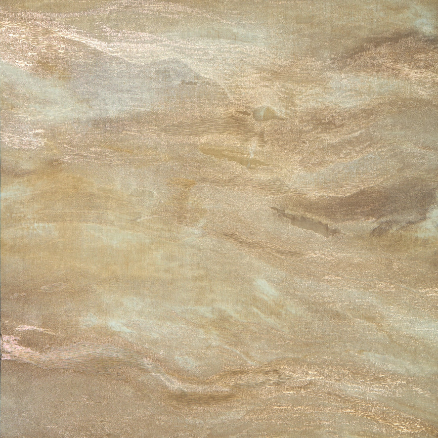 Nirvana Metallic Wallpaper in Gold and Silver