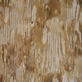 Novara Wallpaper in Dark & Light Brown and Gold Glitter